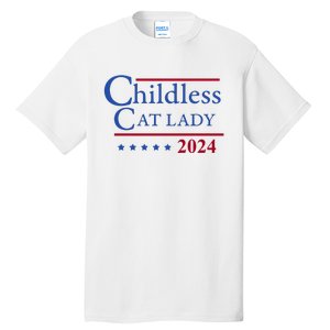 Browbrotherr Childless Cat Lady 2024 Tall T-Shirt