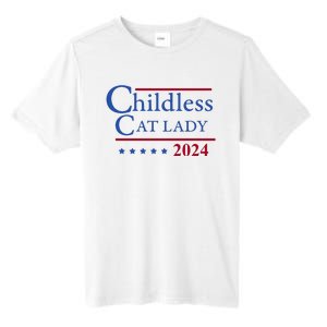 Browbrotherr Childless Cat Lady 2024 Tall Fusion ChromaSoft Performance T-Shirt