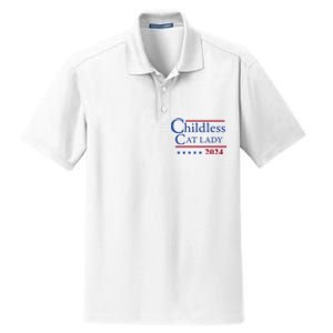 Browbrotherr Childless Cat Lady 2024 Dry Zone Grid Polo