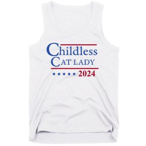 Browbrotherr Childless Cat Lady 2024 Tank Top