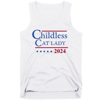 Browbrotherr Childless Cat Lady 2024 Tank Top