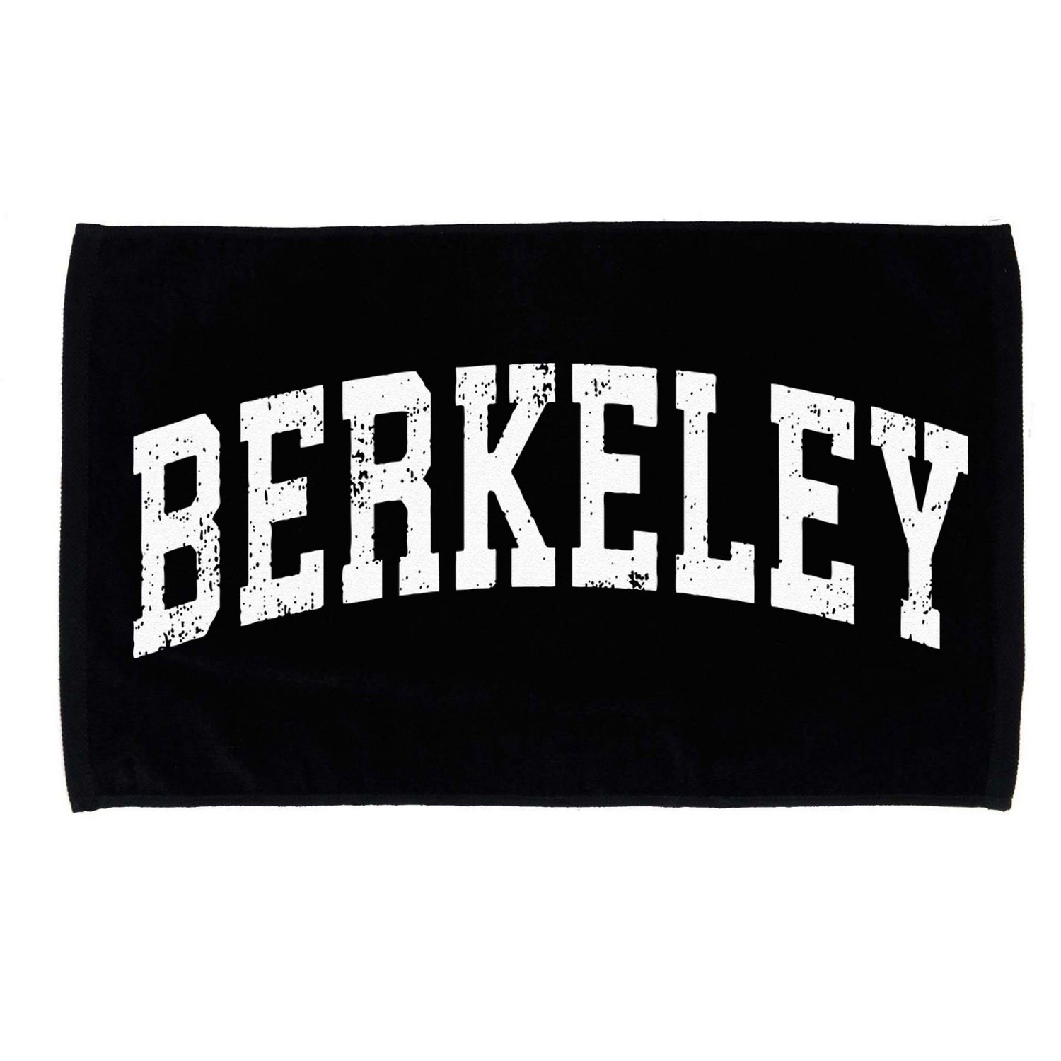Berkeley California CA Vintage Varsity Sports Text Microfiber Hand Towel