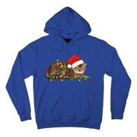 Bengal Cat Christmas Lights Xmas Cat Lover Great Gift Tall Hoodie