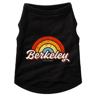 Berkeley California Ca Vintage Rainbow Retro 70s Doggie Tank
