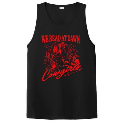 Bookish Cowgirl Cowboy Romance Book Club Western Book Lover Reader PosiCharge Competitor Tank