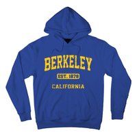 Berkeley California CA Vintage State Athletic Style Hoodie