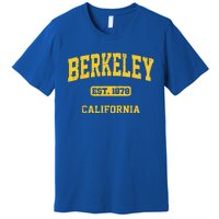 Berkeley California CA Vintage State Athletic Style Premium T-Shirt