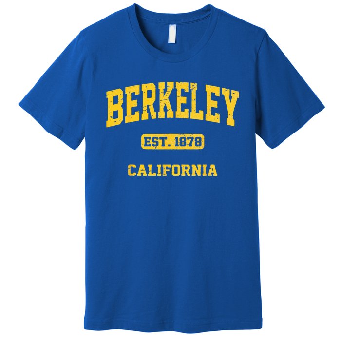 Berkeley California CA Vintage State Athletic Style Premium T-Shirt