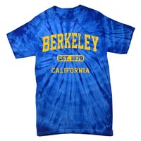 Berkeley California CA Vintage State Athletic Style Tie-Dye T-Shirt