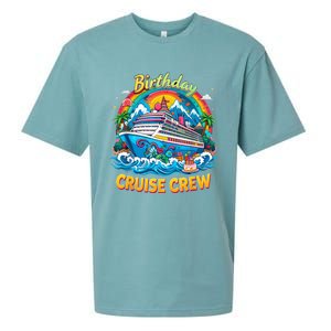 Birthday Cruise Crew Adventure Birthday Trip Vacation 2025 Sueded Cloud Jersey T-Shirt