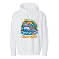 Birthday Cruise Crew Adventure Birthday Trip Vacation 2025 Garment-Dyed Fleece Hoodie