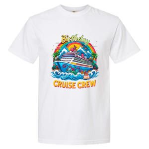 Birthday Cruise Crew Adventure Birthday Trip Vacation 2025 Garment-Dyed Heavyweight T-Shirt