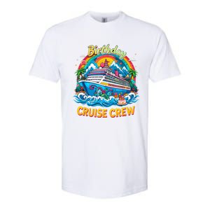 Birthday Cruise Crew Adventure Birthday Trip Vacation 2025 Softstyle CVC T-Shirt