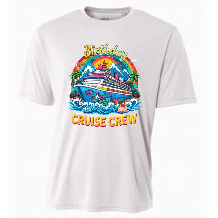 Birthday Cruise Crew Adventure Birthday Trip Vacation 2025 Cooling Performance Crew T-Shirt