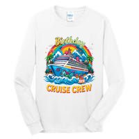 Birthday Cruise Crew Adventure Birthday Trip Vacation 2025 Tall Long Sleeve T-Shirt