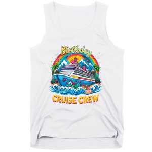 Birthday Cruise Crew Adventure Birthday Trip Vacation 2025 Tank Top