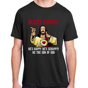 Buddy Christ Christmas Cool Jesus Religious Christian Adult ChromaSoft Performance T-Shirt