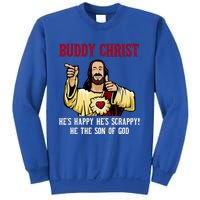 Buddy Christ Christmas Cool Jesus Religious Christian Sweatshirt