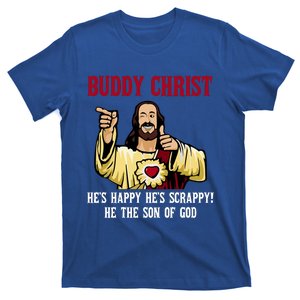 Buddy Christ Christmas Cool Jesus Religious Christian T-Shirt