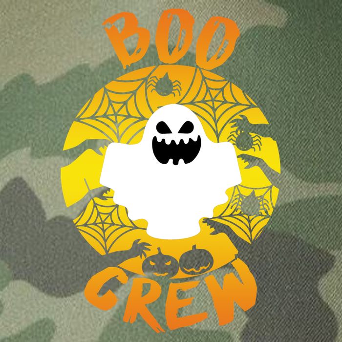 Boo Crew Cute Halloween Ghost Legacy Tie Dye Trucker Hat