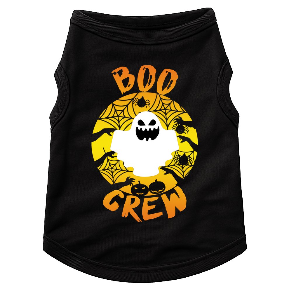 Boo Crew Cute Halloween Ghost Doggie Tank
