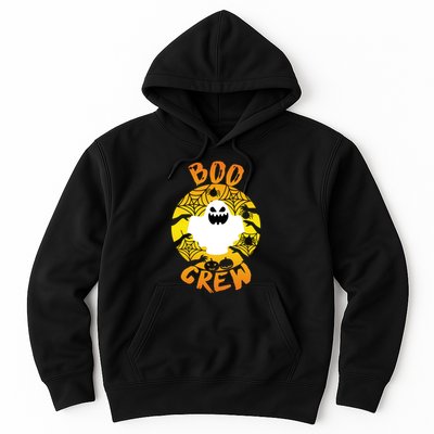 Boo Crew Cute Halloween Ghost Hoodie