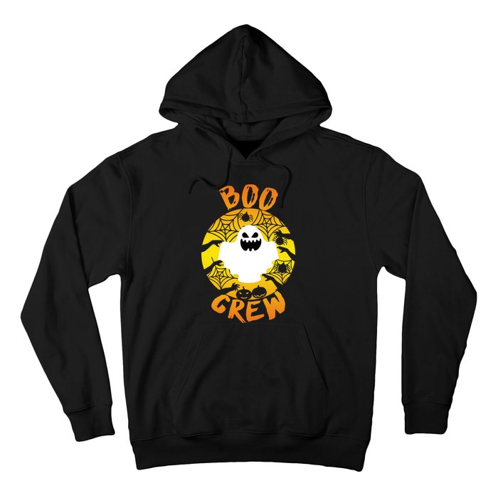 Boo Crew Cute Halloween Ghost Hoodie