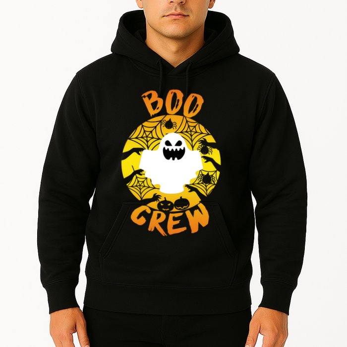 Boo Crew Cute Halloween Ghost Hoodie