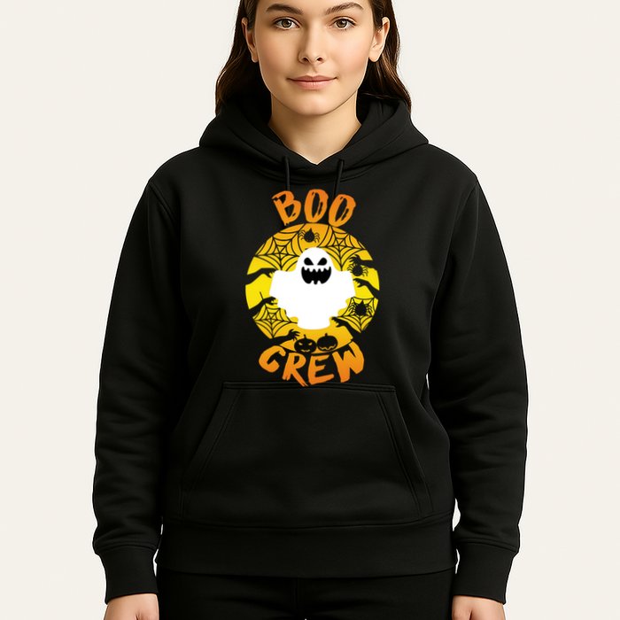 Boo Crew Cute Halloween Ghost Hoodie