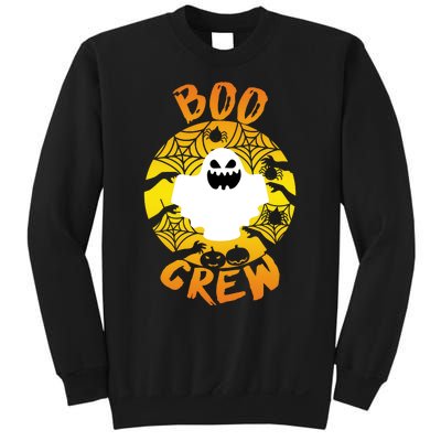 Boo Crew Cute Halloween Ghost Sweatshirt