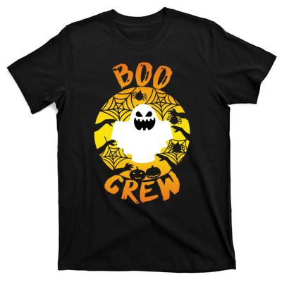 Boo Crew Cute Halloween Ghost T-Shirt