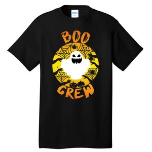 Boo Crew Cute Halloween Ghost Tall T-Shirt