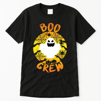 Boo Crew Cute Halloween Ghost Tall T-Shirt