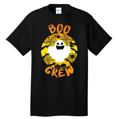 Boo Crew Cute Halloween Ghost Tall T-Shirt