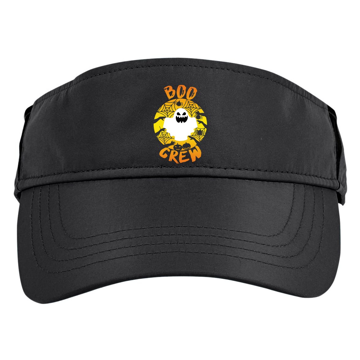 Boo Crew Cute Halloween Ghost Adult Drive Performance Visor