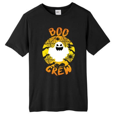 Boo Crew Cute Halloween Ghost Tall Fusion ChromaSoft Performance T-Shirt