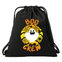 Boo Crew Cute Halloween Ghost Drawstring Bag