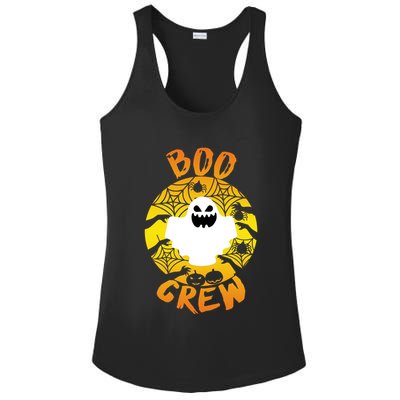 Boo Crew Cute Halloween Ghost Ladies PosiCharge Competitor Racerback Tank