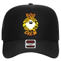 Boo Crew Cute Halloween Ghost Trucker Hat