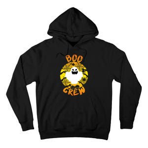 Boo Crew Cute Halloween Ghost Tall Hoodie