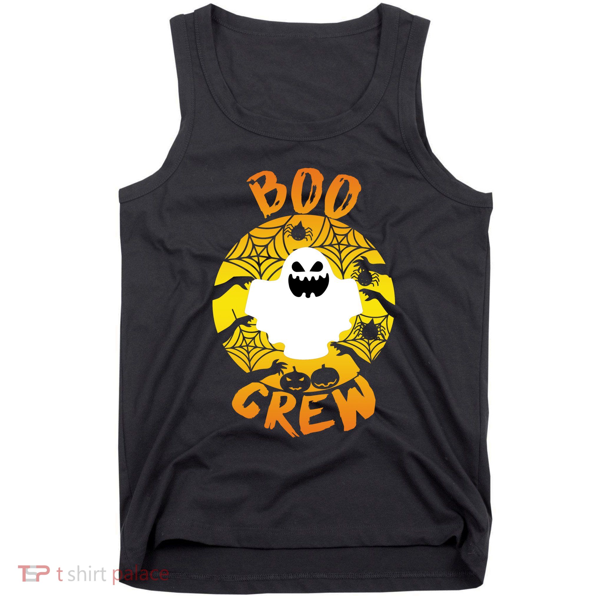 Boo Crew Cute Halloween Ghost Tank Top