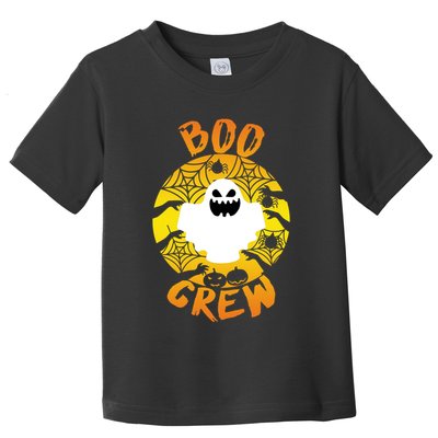 Boo Crew Cute Halloween Ghost Toddler T-Shirt