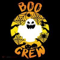 Boo Crew Cute Halloween Ghost Toddler T-Shirt