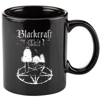 Blackcraft Cult Clothing Happiness Is A Warm Puppy 11oz C Handle Ceramic Mug