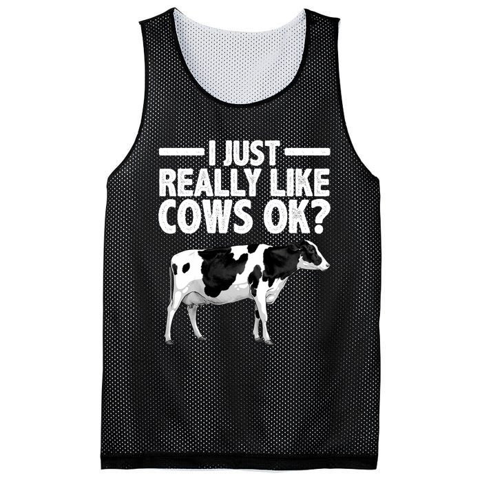 Best Cow Design Cattle Farming Dairy Cow Lover Mesh Reversible Basketball Jersey Tank