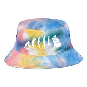 Bass Clef Double Bass Player Bass Guitarist Evolution Tie Dye Newport Bucket Hat