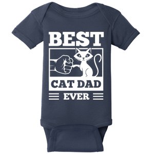 Best Cat Dad Baby Bodysuit