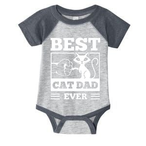 Best Cat Dad Infant Baby Jersey Bodysuit