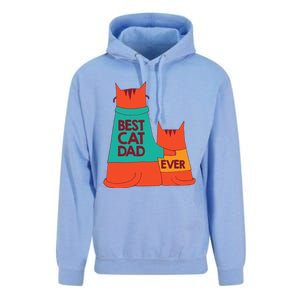 Best Cat Dad Ever Kitty Cat Meow Pet Animal Father Day Unisex Surf Hoodie