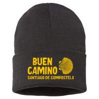 Buen Camino De Santiago De Compostela Sustainable Knit Beanie